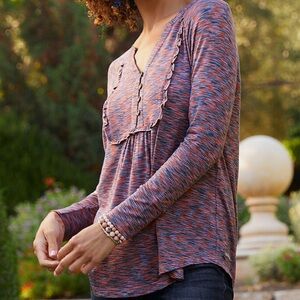 Matilda Jane Moments With You Planetarium CottageCore Top Size M